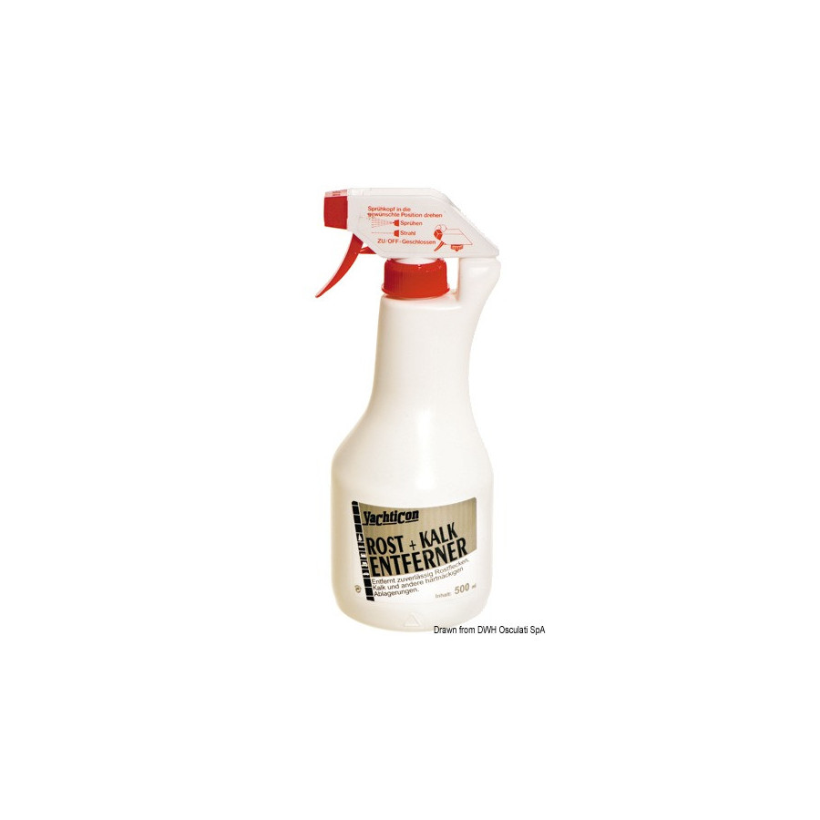 Dissolvant YACHTICON pour la rouille et tout type de tache 