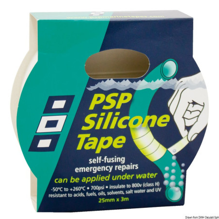 Ruban en silicone auto-vulcanisant