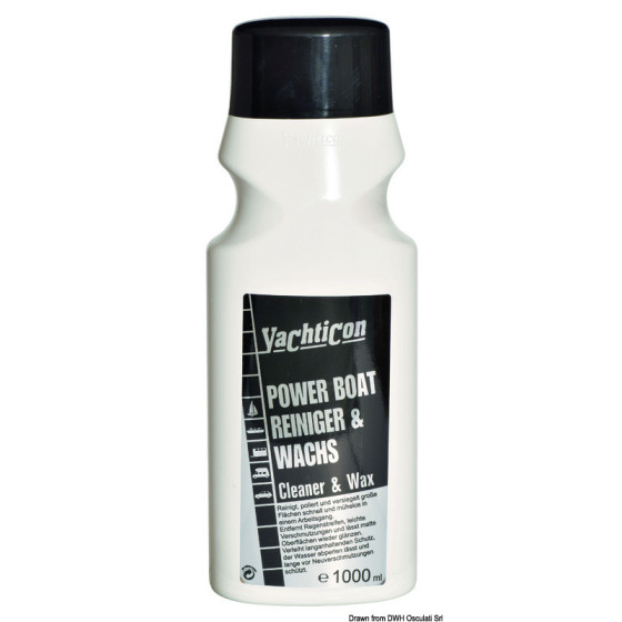 Nettoyeur polissant protecteur YACHTICON  Power Boat Cleaner et Wax 