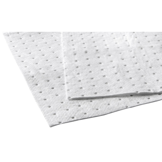 Serviettes absorbantes pour huile et carburant 