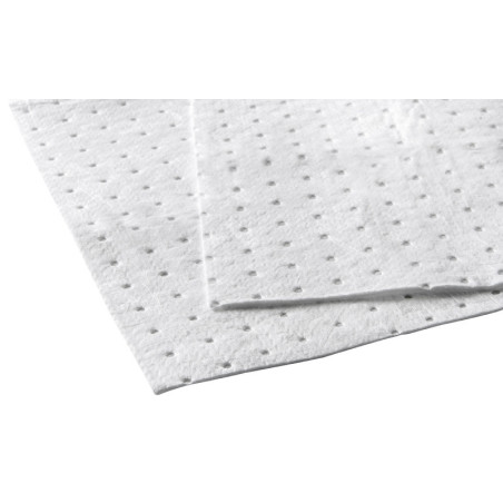 Serviettes absorbantes pour huile et carburant