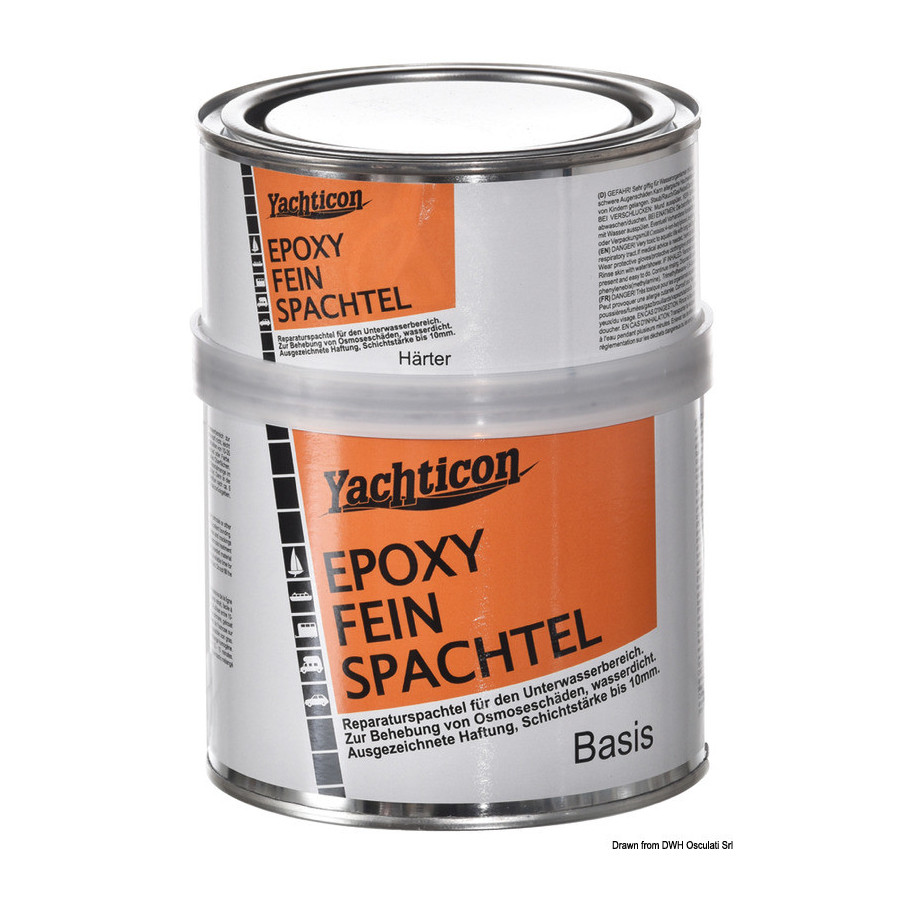 Résine époxy à 2 composants YACHTICON Water Resistant 