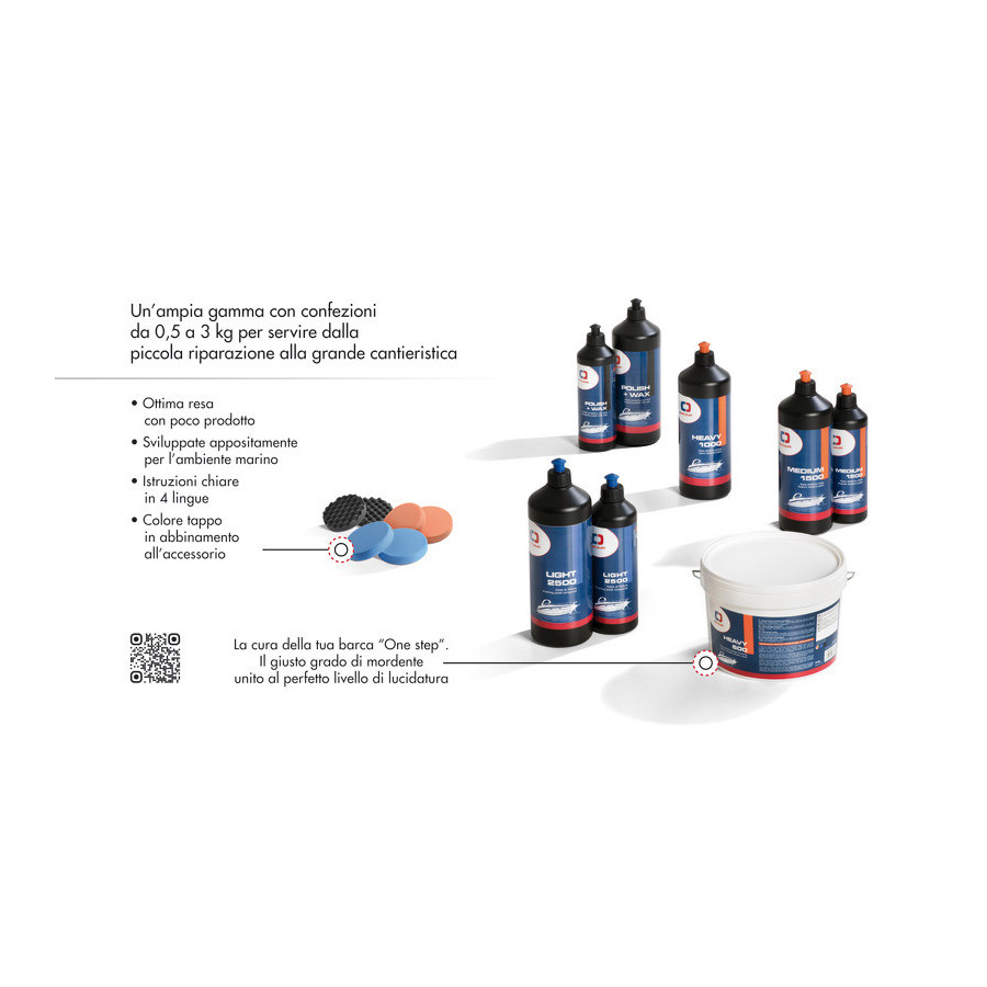Heavy 600 - Pâte abrasive épaisse preneuse 