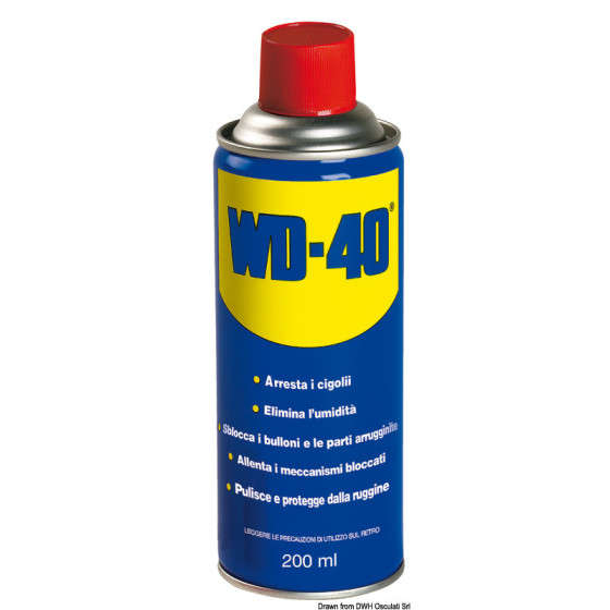 Lubrifiant Multifonction WD-40 Variante ou Accessoires Réduit:WD-40 200 ml *65.280.01*