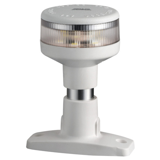 Feu de mouillage Evoled 360° avec source lumineuse Variante ou Accessoires Réduit:mouillage 360° Evoled corp plastique blanc Bli