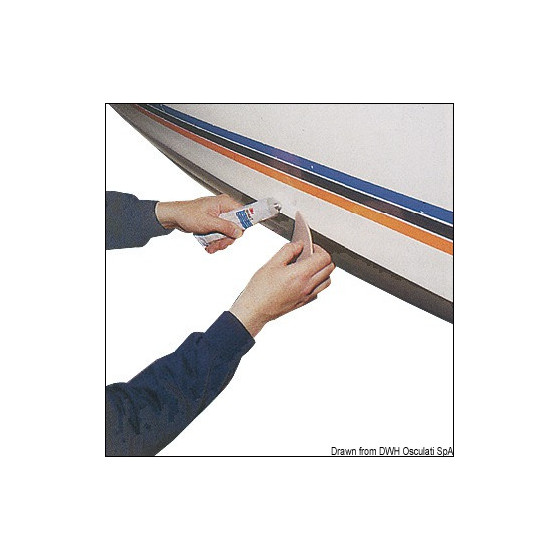 3M Marine Acryl Putty White 