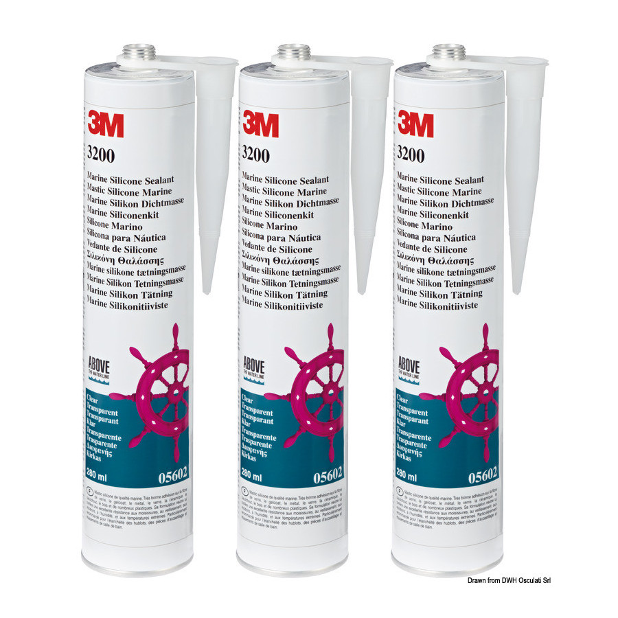 Silicone Scellant 3M 3200 Marine 