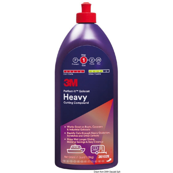 Heavy cutting compound - Polish pour oxydations fortes