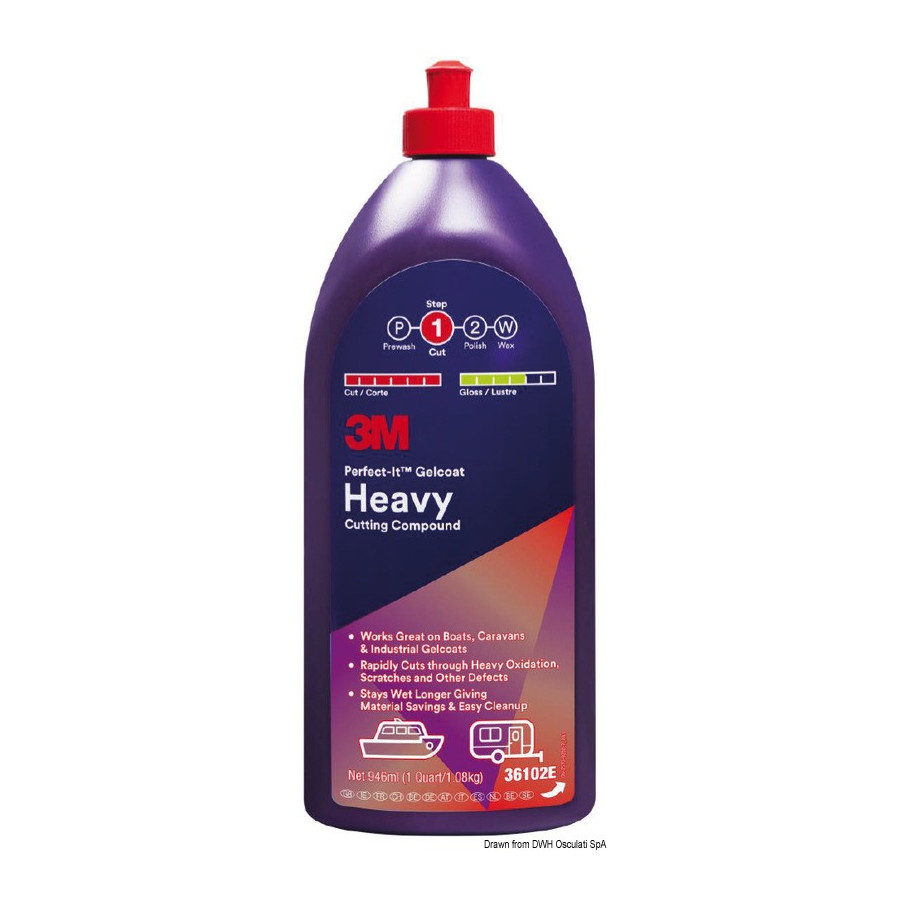 Heavy cutting compound - Polish pour oxydations fortes 