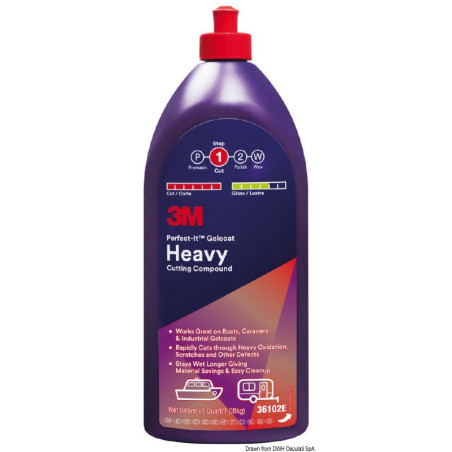 Heavy cutting compound - Polish pour oxydations fortes