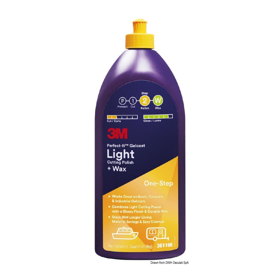 Light Cutting Compound + Wax - Polish pour oxydations légères 