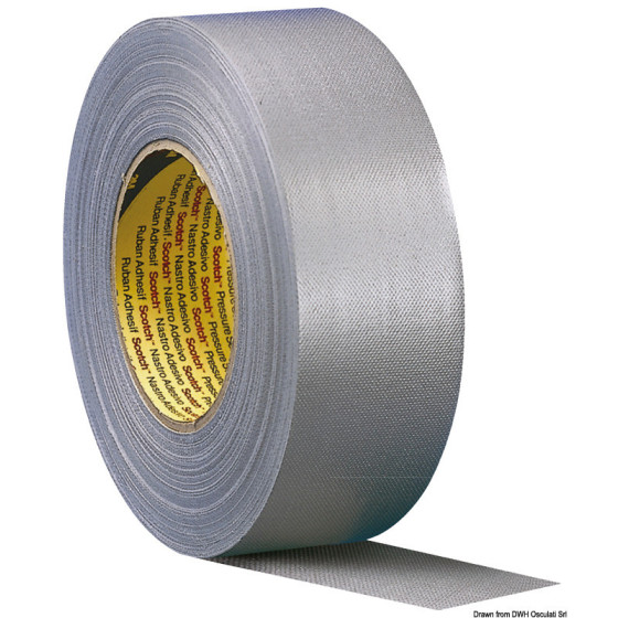 3M Y389 Waterproof Cloth Tape (Grey Tape) 