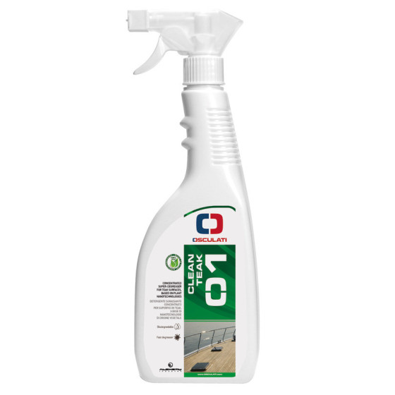 Cleanteak - détergent dégraissant pour surfaces en teck Variante ou Accessoires Réduit:sgrassante per teak 750 ml *65.410.01*