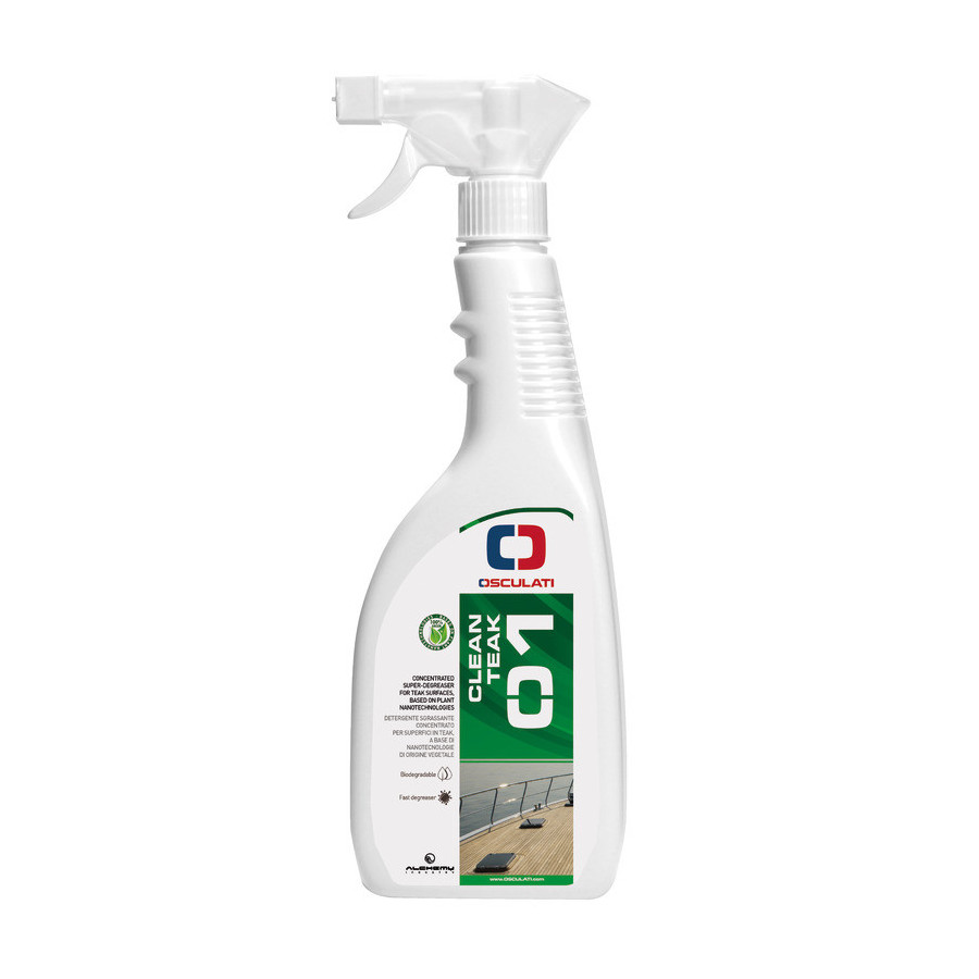 Cleanteak - détergent dégraissant pour surfaces en teck Variante ou Accessoires Réduit:sgrassante per teak 750 ml *65.410.01*