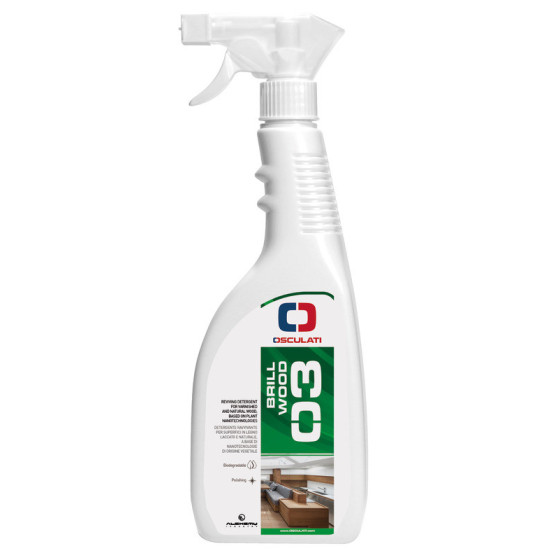 Brillwood - détergent revitalisant pour surfaces en bois 