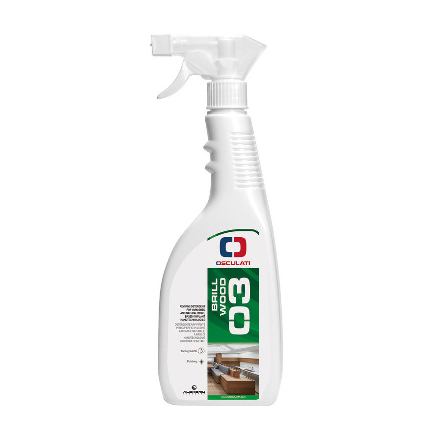 Brillwood - détergent revitalisant pour surfaces en bois 