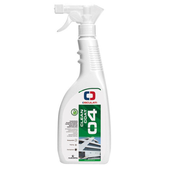 Cleancoat - détergent polissant pour surfaces en gelcoat 