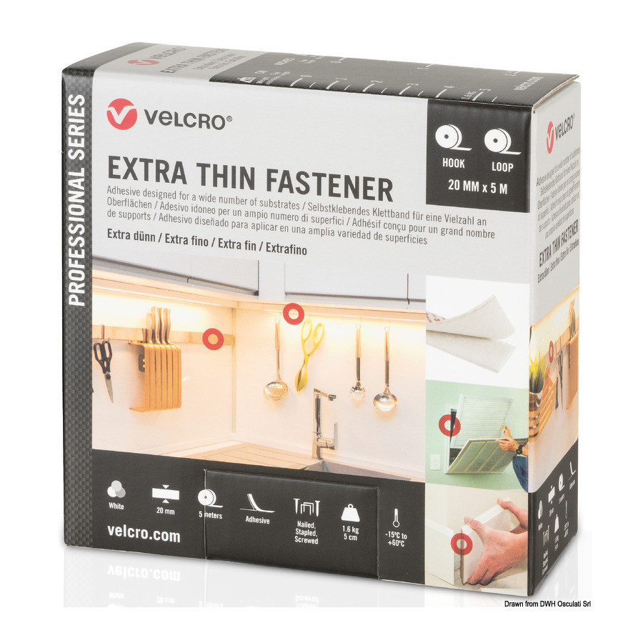 VELCRO® Brand EXTRA THIN Fastener 