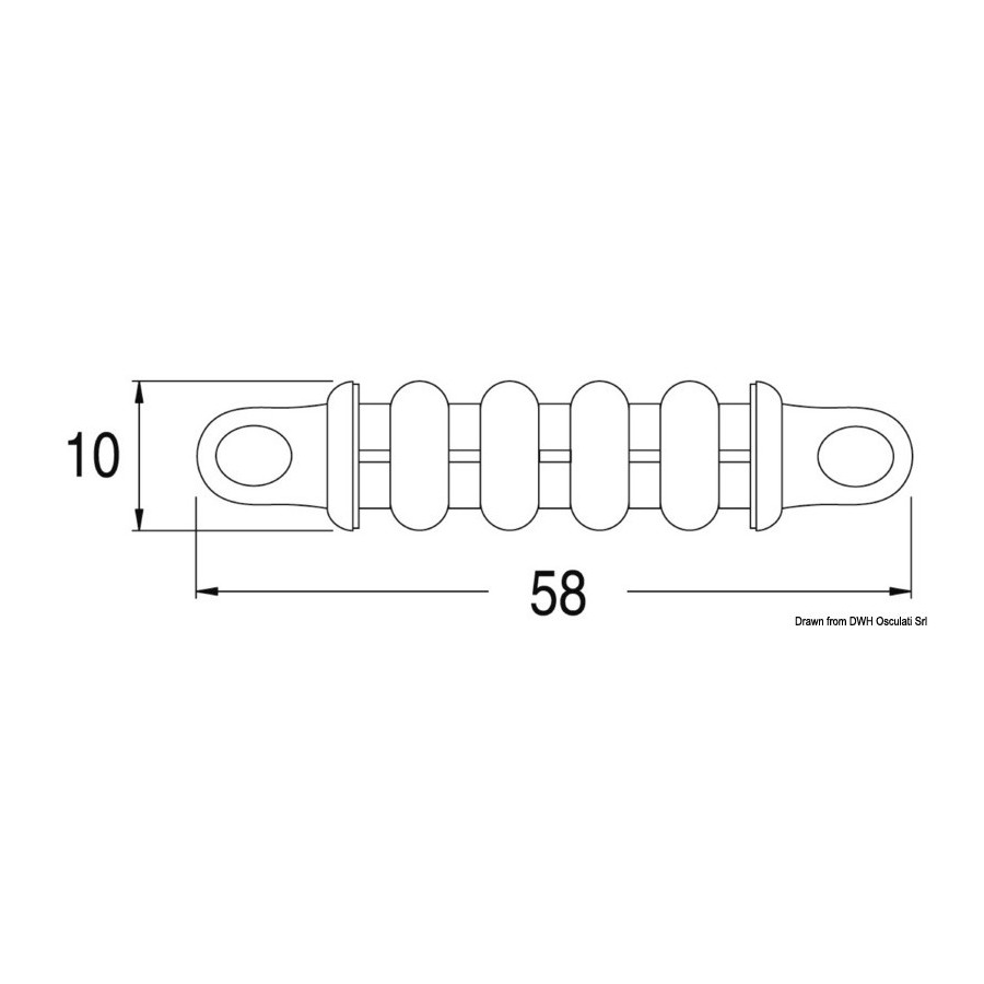 Amortisseur DOUGLAS MARINE Master Mooring GIGA 40 