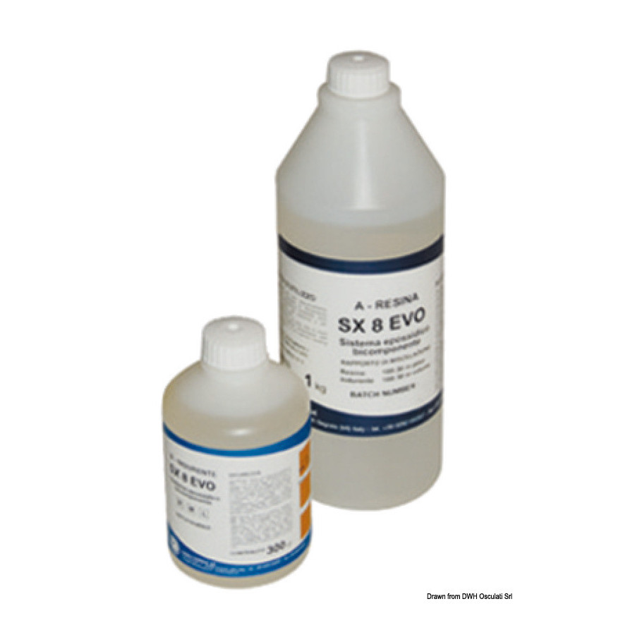 Résines époxys pour laminage et traitement osmose 