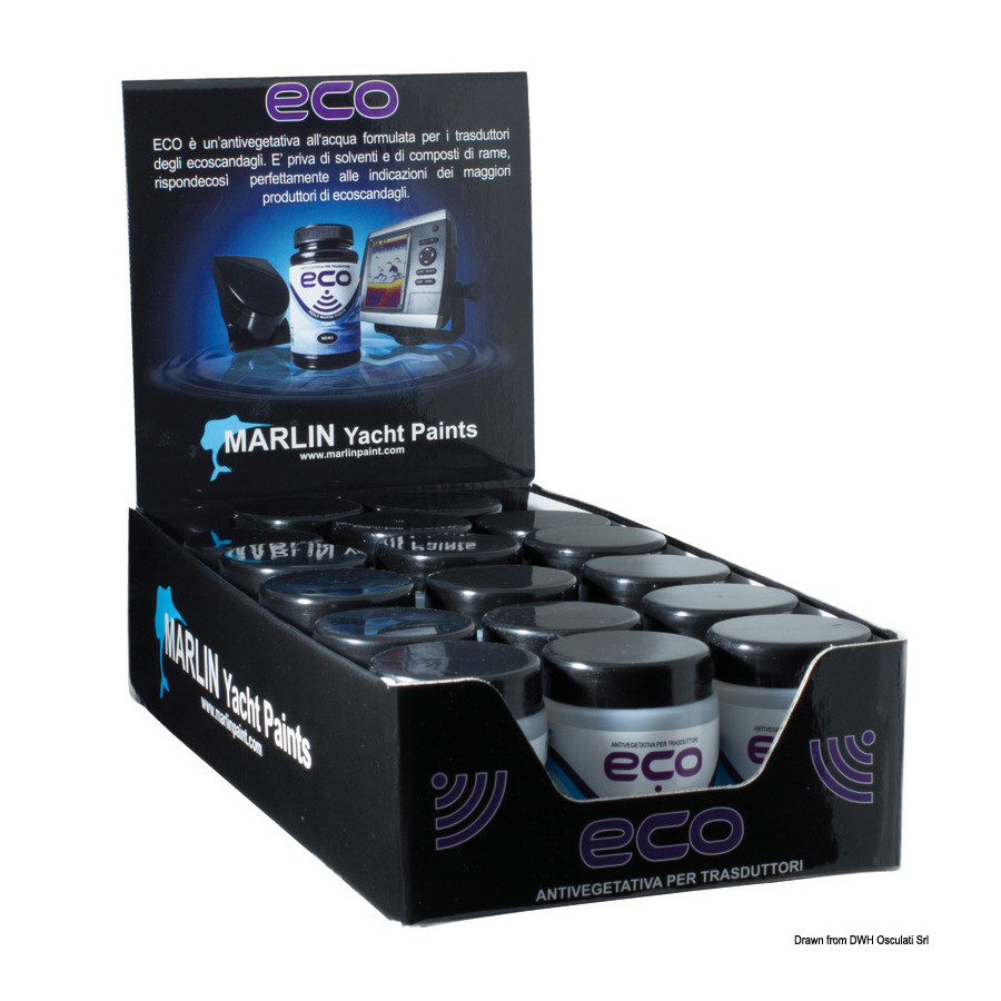 Anti-fouling MARLIN Eco pour transducteurs, echosondeurs et log 