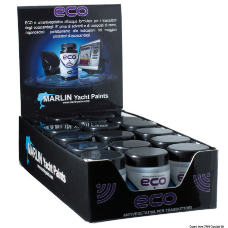 Anti-fouling MARLIN Eco pour transducteurs, echosondeurs et log