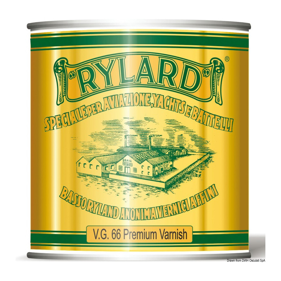 Peinture transparente pour bois RYLARD VG66 Premium 