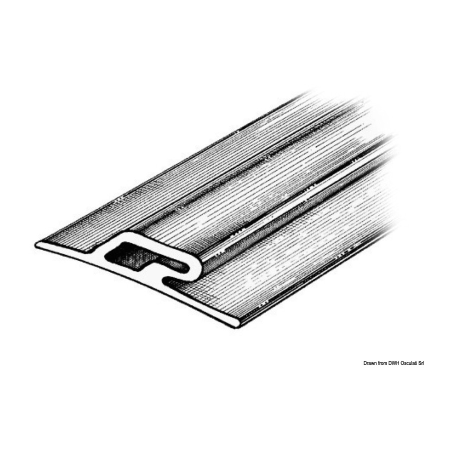 Profil anti-embruns, pare-battage en EPDM 