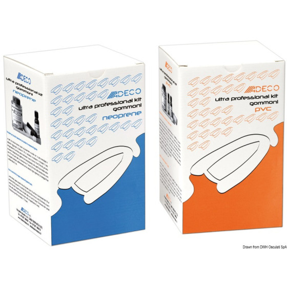 Kit réparation canots pneumatiques Ultra Professional 