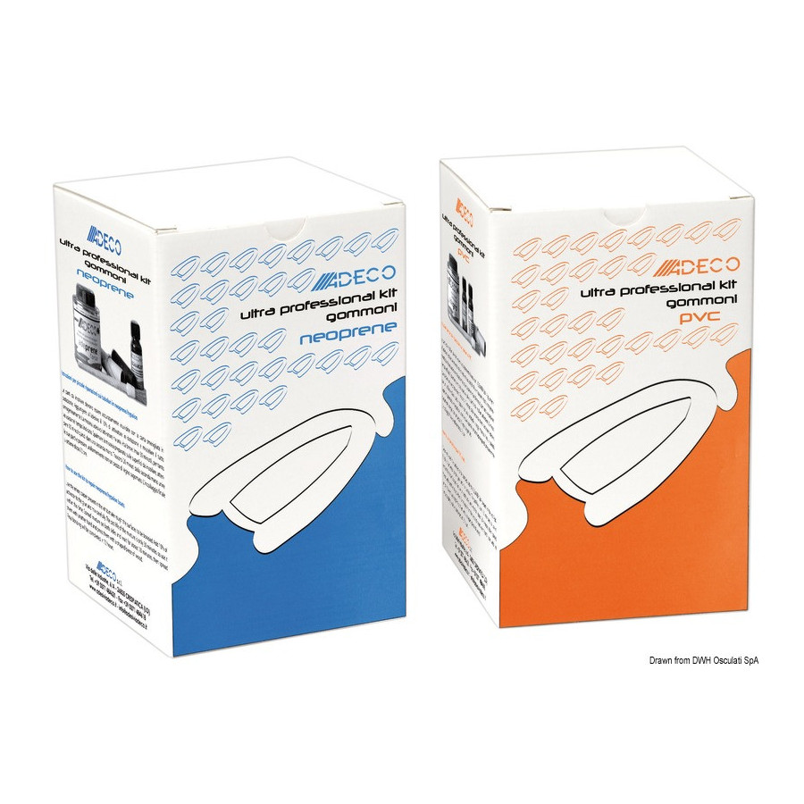Kit réparation canots pneumatiques Ultra Professional 