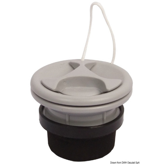 Valve de gonflage/dégonflage pour canots pneumatiques Variante ou Accessoires Réduit:avec filtre à chaussette *66.446.41*