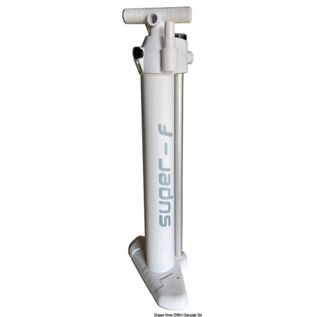Gonfleur manuel haute pression SCOPREGA SUPER F pour SUP