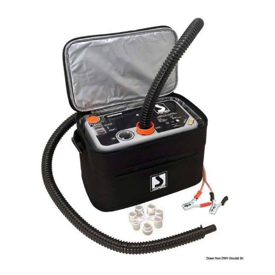 Gonfleur électrique pour canots "Turbo Max" 