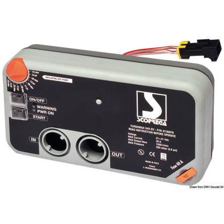 Gonfleur électrique pour canots "Turbo Max Kit"