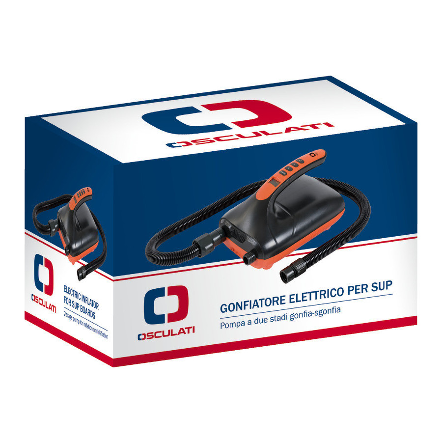 Gonfleur électrique pour canots et planches de SUP 