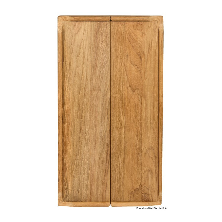 Plan de table ARC pour petite colonne de voiliers Variante ou Accessoires Réduit:pliant 70x64 cm *71.202.00*