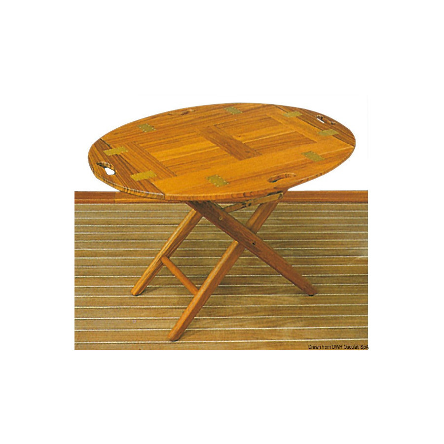 Table amovibleen teck ARC 