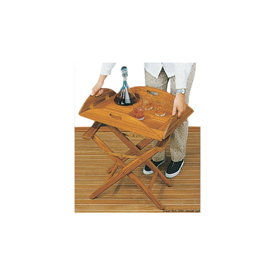 Table amovibleen teck ARC 