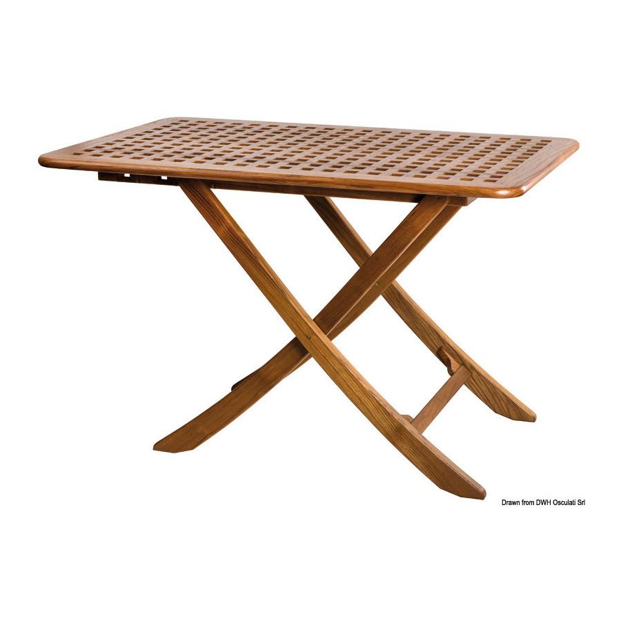 Tables en teck véritable ARC 