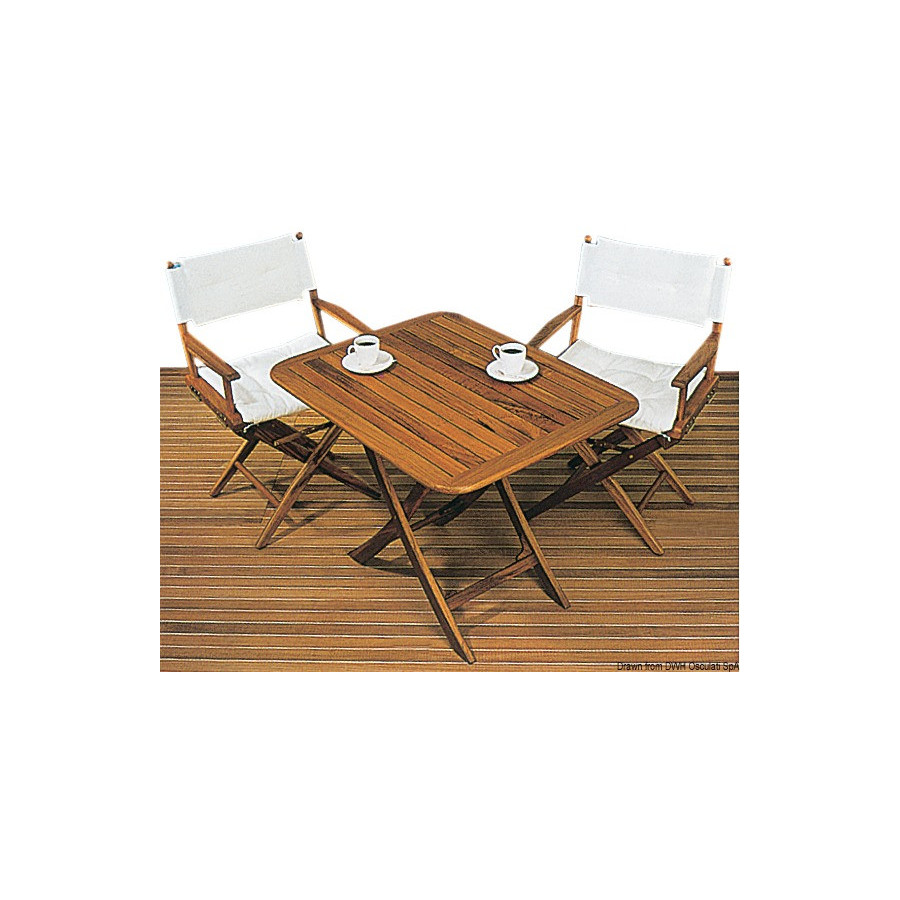 Table pliante en teck véritable ARC 