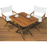 Table pliante en teck véritable ARC