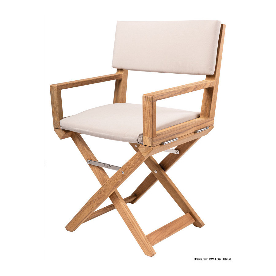 Siège pliant en teck ARC Variante ou Accessoires Réduit:ARC in Teak sabbia *71.320.01*