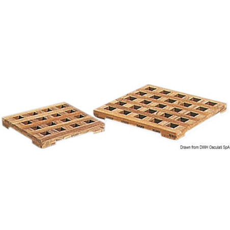 Plan d'appuis en caillebotis ARC