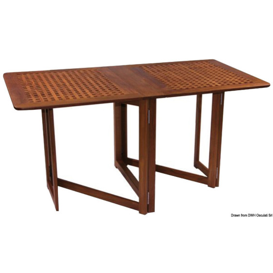 Table pliante avec pieds à compas ARC 