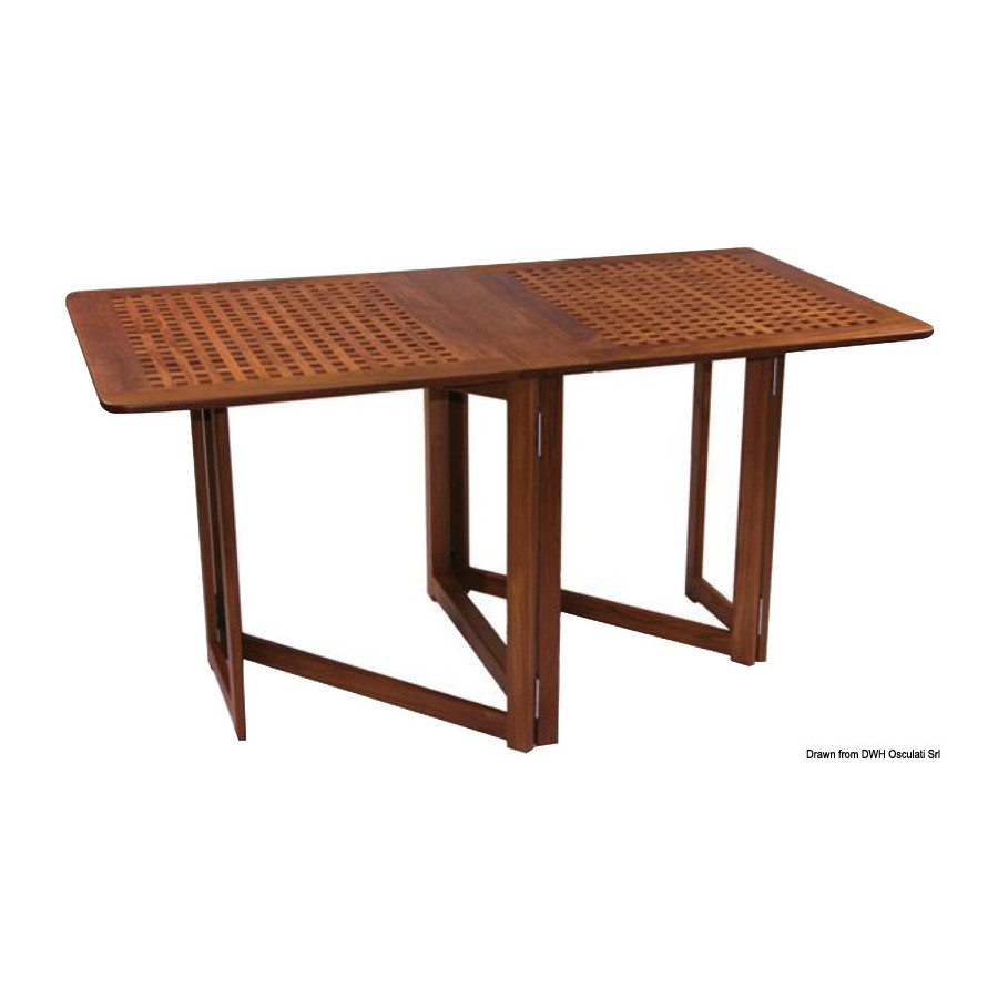 Table pliante avec pieds à compas ARC 