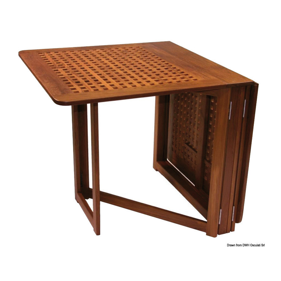 Table pliante avec pieds à compas ARC 