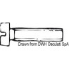 Vis tête cylindrique entièrement filetée, fendue pour tournevis, UNI 6107 DIN 84