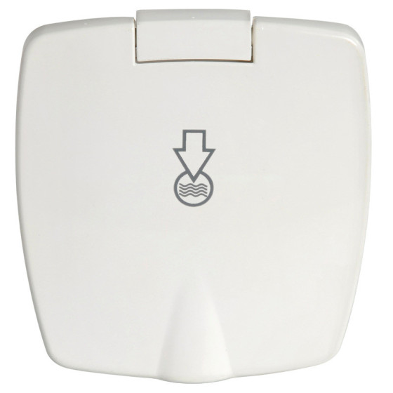 Entrée d'eau douce Heavy Duty New Edge encastré Variante ou Accessoires Réduit:douce blanc Heavy Duty New Edge *16.445.14*