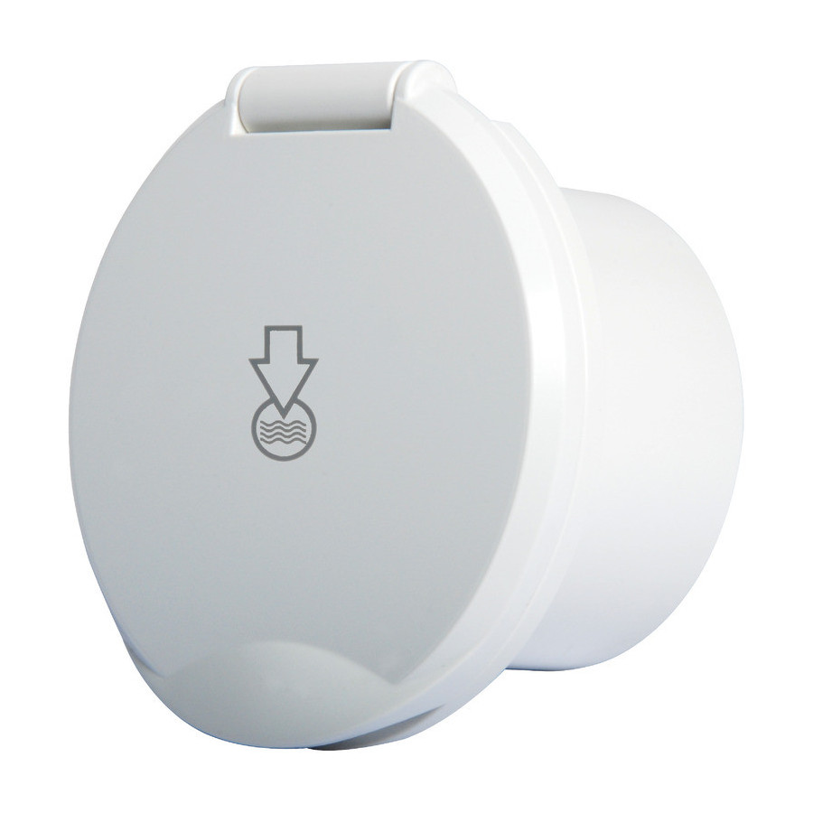 Entrée d'eau douce Heavy Duty Classic EVO à encastrer Variante ou Accessoires Réduit:douce blanc Heavy Duty Classic EVO *16.445.