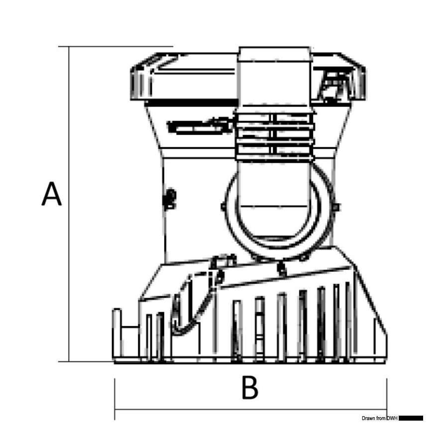 Pompe de cale ATTWOOD Tsunami Mk2 